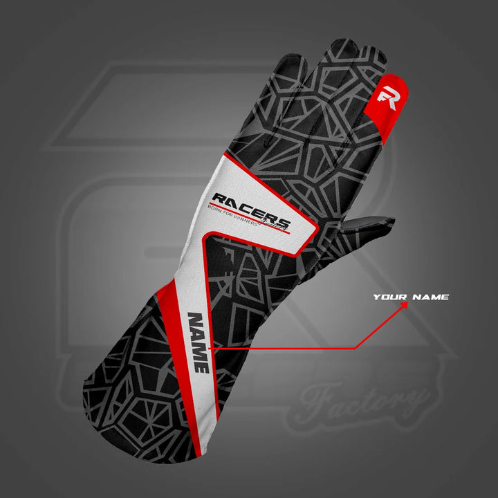 High Grip Kart Racing Gloves  Durable Performance for Karting & Sim