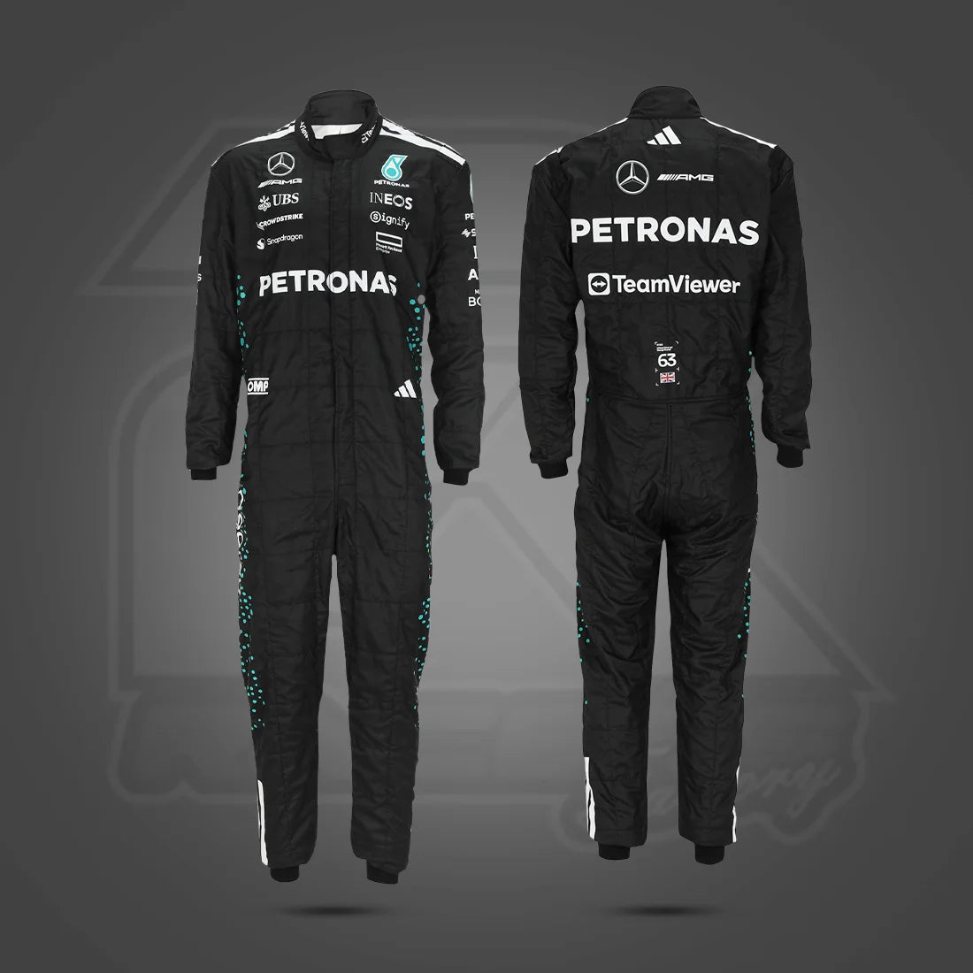 George Russell F1 Suit Replica - Mercedes-AMG Racers Factory