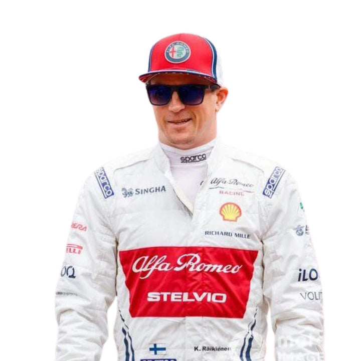 2019 Kimi Raikkonen Azerbaijan GP Formula 1 Replica Racing Suit