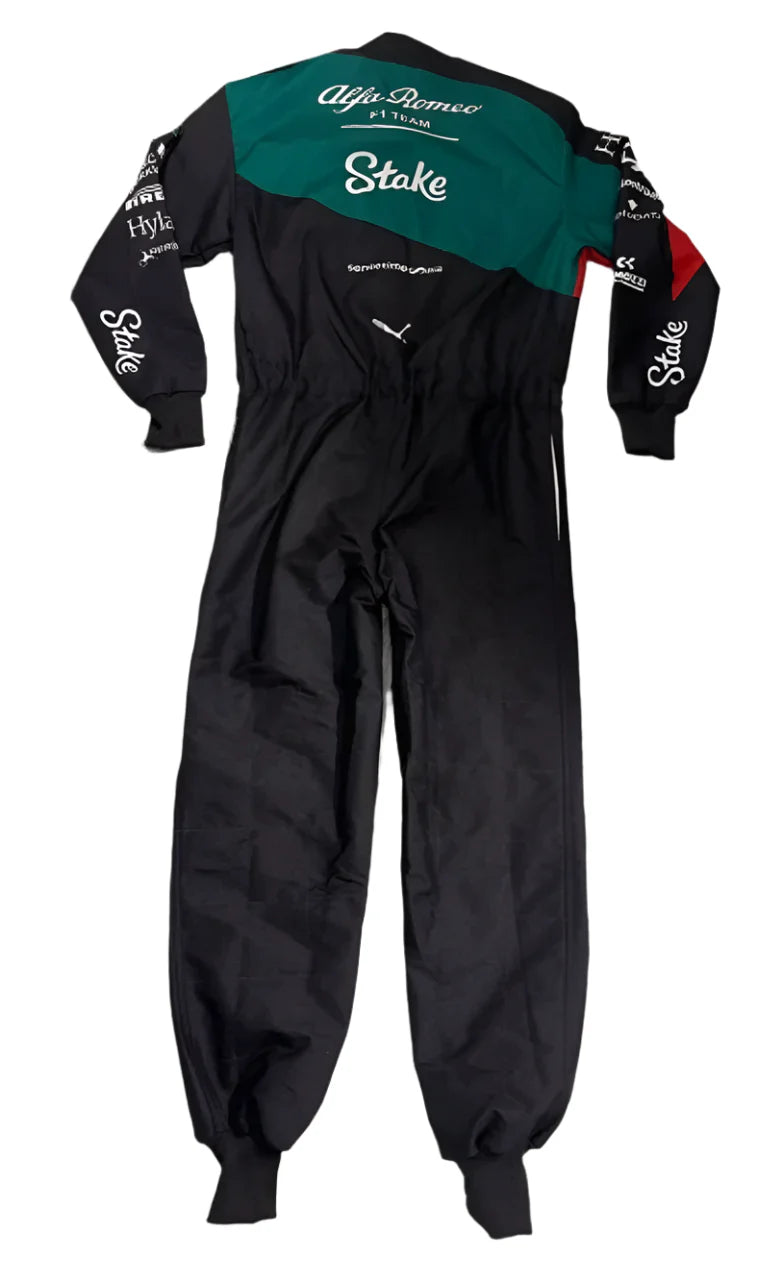 2023 Zhou Guanyu Italian GP Formula 1 Replica Racing Suit