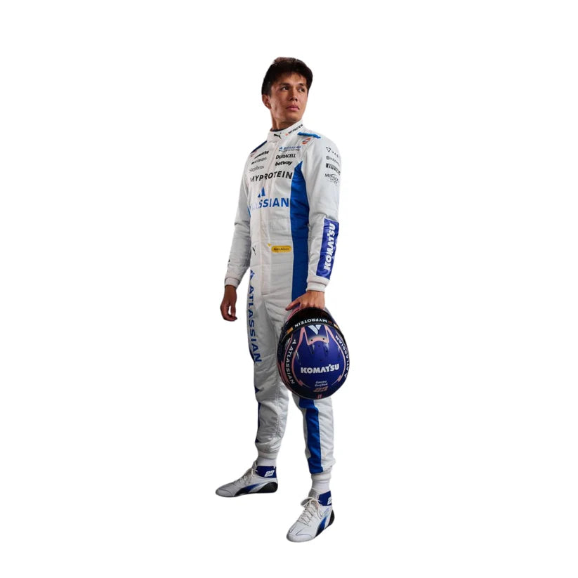 2025 Alex Albon Formula 1 Replica Racing Suit