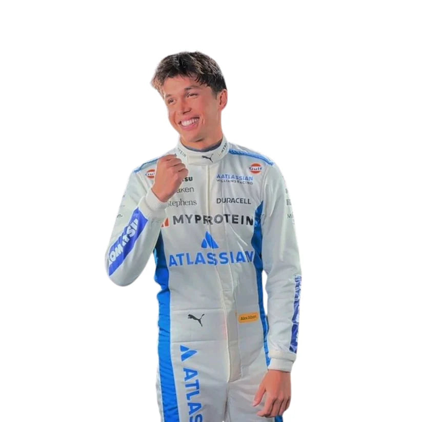 2025 Alex Albon Formula 1 Replica Racing Suit