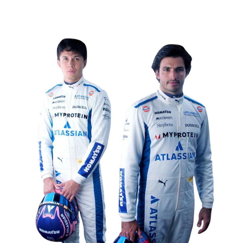 2025 Alex Albon Formula 1 Replica Racing Suit
