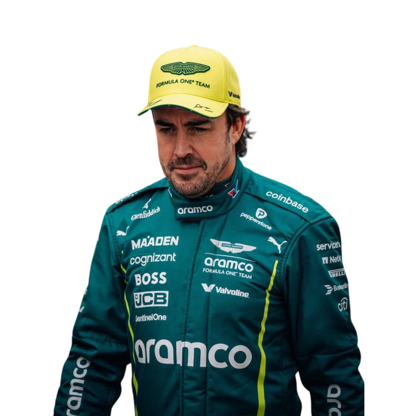 2025 Aston Martin Formula 1 Replica Suit Fernando Alonso Lance Stroll