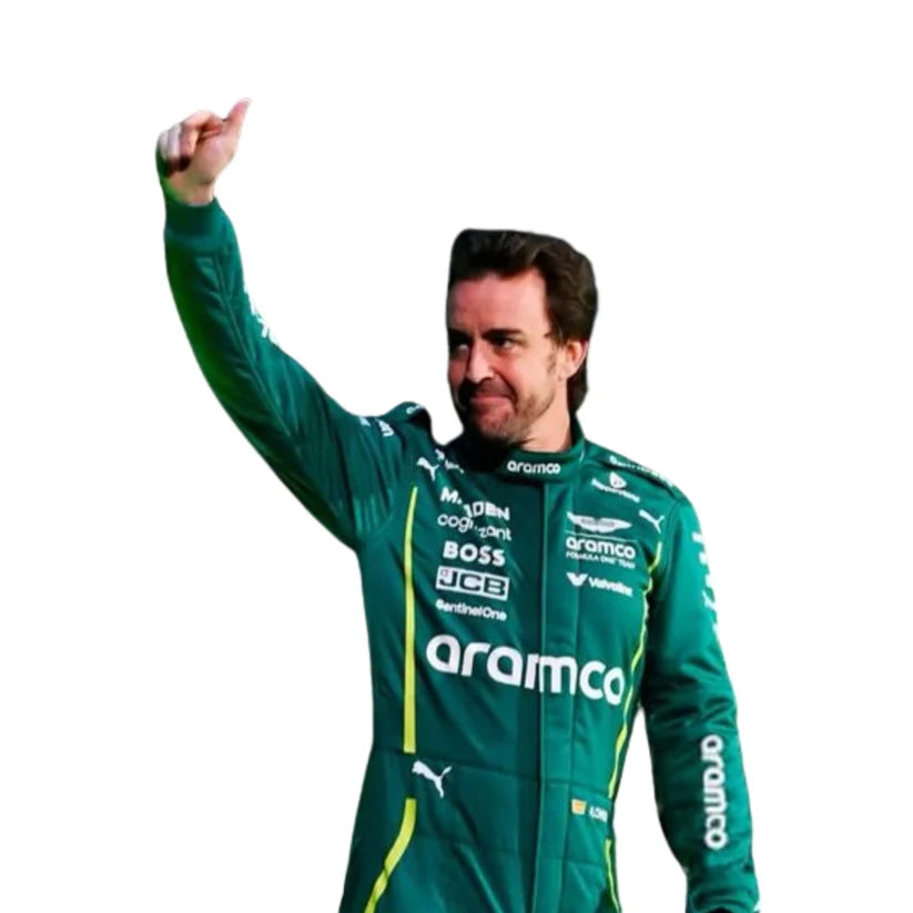 2025 Aston Martin Formula 1 Replica Suit Fernando Alonso Lance Stroll