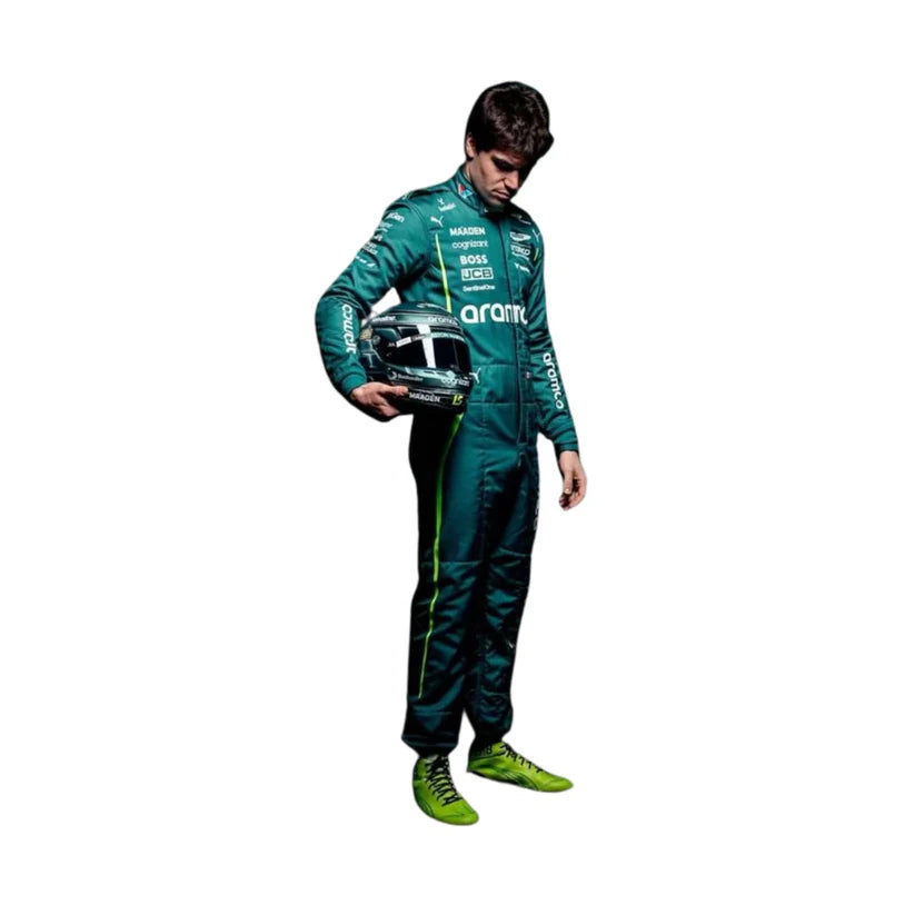 2025 Aston Martin Formula 1 Replica Suit Fernando Alonso Lance Stroll