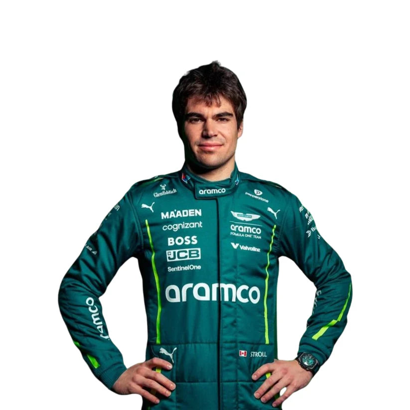 2025 Aston Martin Formula 1 Replica Suit Fernando Alonso Lance Stroll