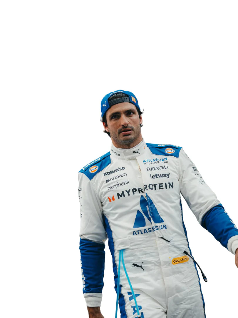 2025 Carlos Sainz Jr United States GP Formula 1 Replica Suit