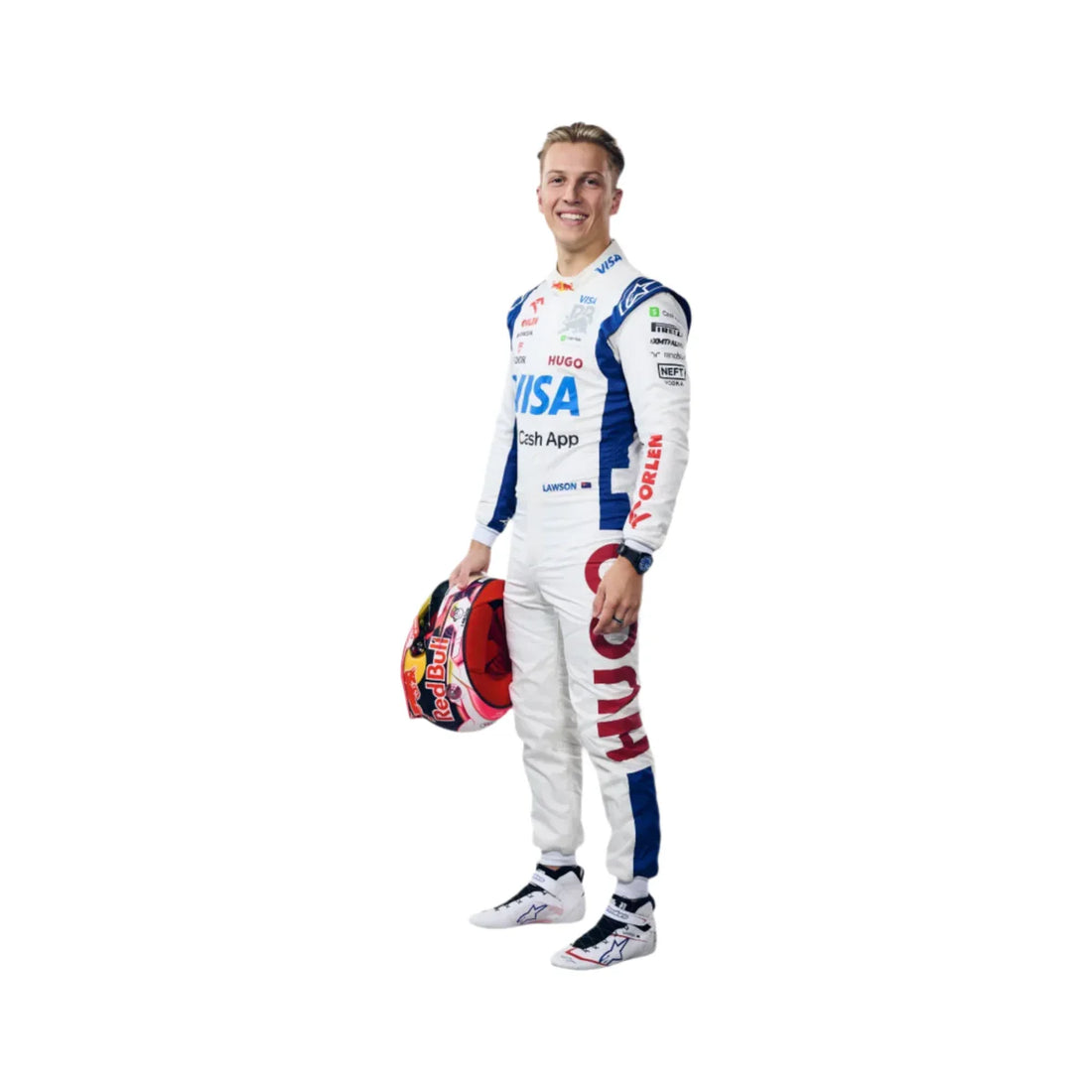 2025 Liam Lawson AlphaTauri Replica F1 Team Go-Kart Race Suit