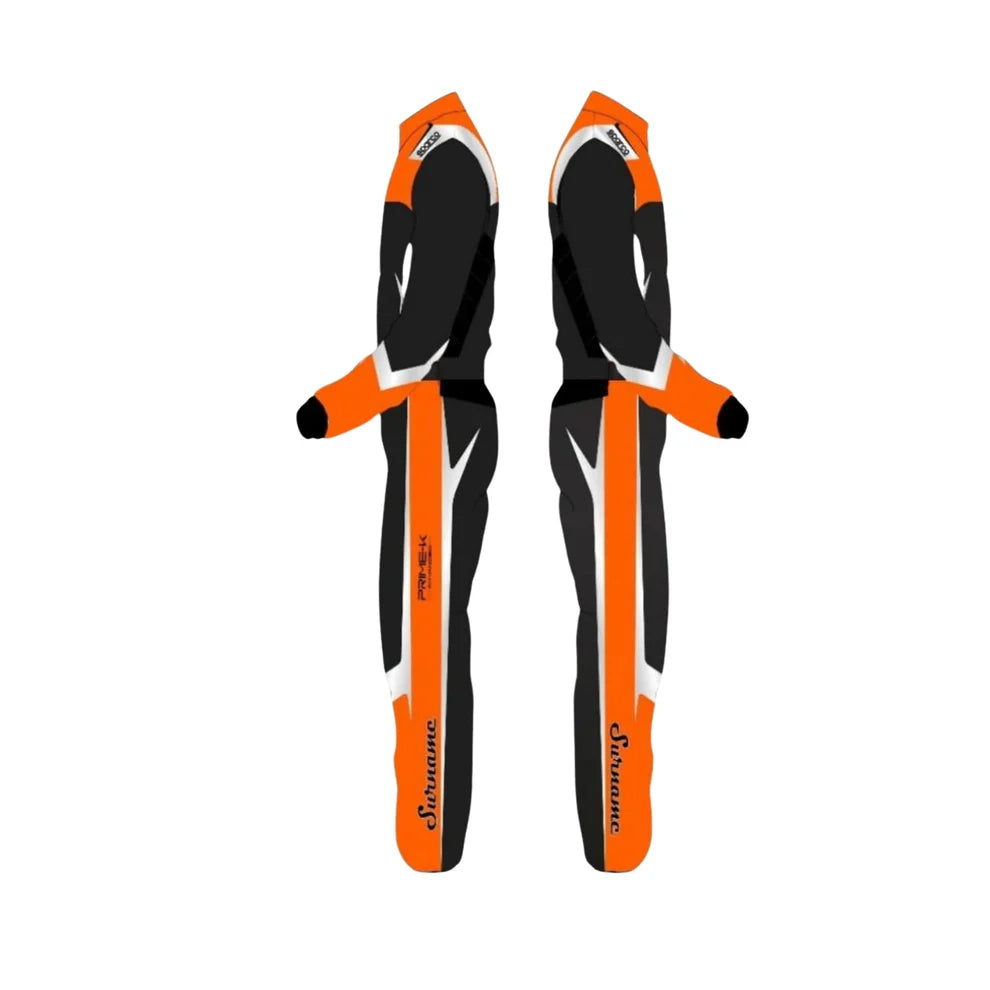 2026 CRG Inspired Go-Kart Racing Suit | Next-Gen Neon & Black