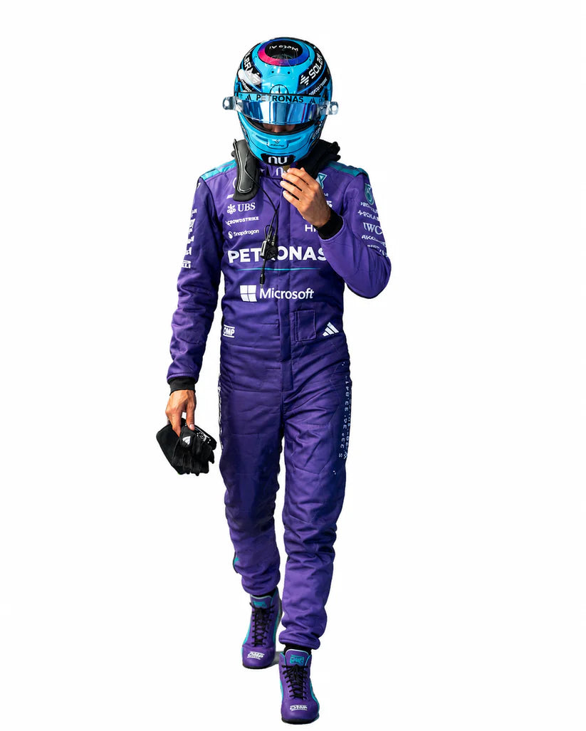 Mercedes F1 2026 Miami GP Replica Racing Suit – Russell & Antonelli Edition