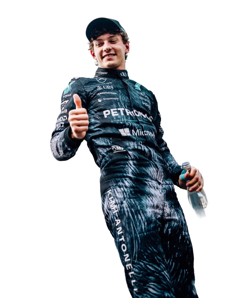 Mercedes F1 2026 Japanese GP Replica Racing Suit, Russell & Antonelli Edition