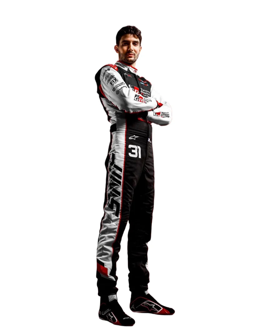 2026 Haas Formula 1 Replica Racing Suit Esteban Ocon Oliver Bearman