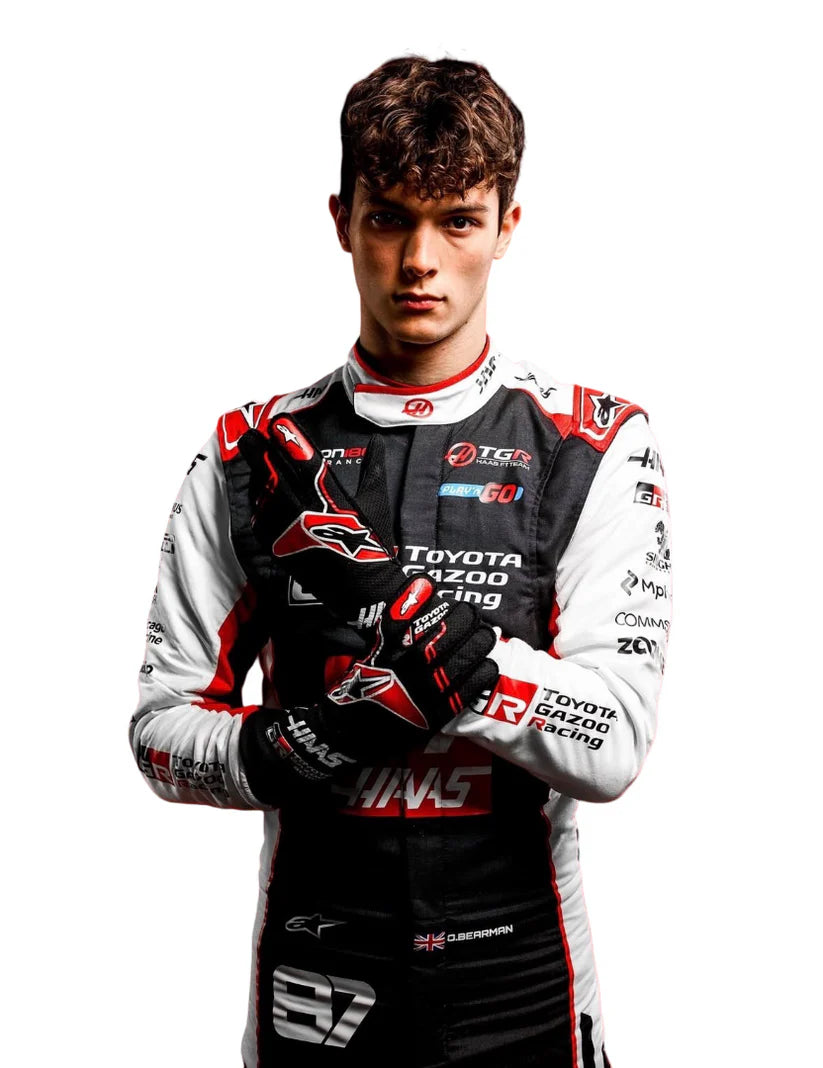 2026 Haas Formula 1 Replica Racing Suit Esteban Ocon Oliver Bearman