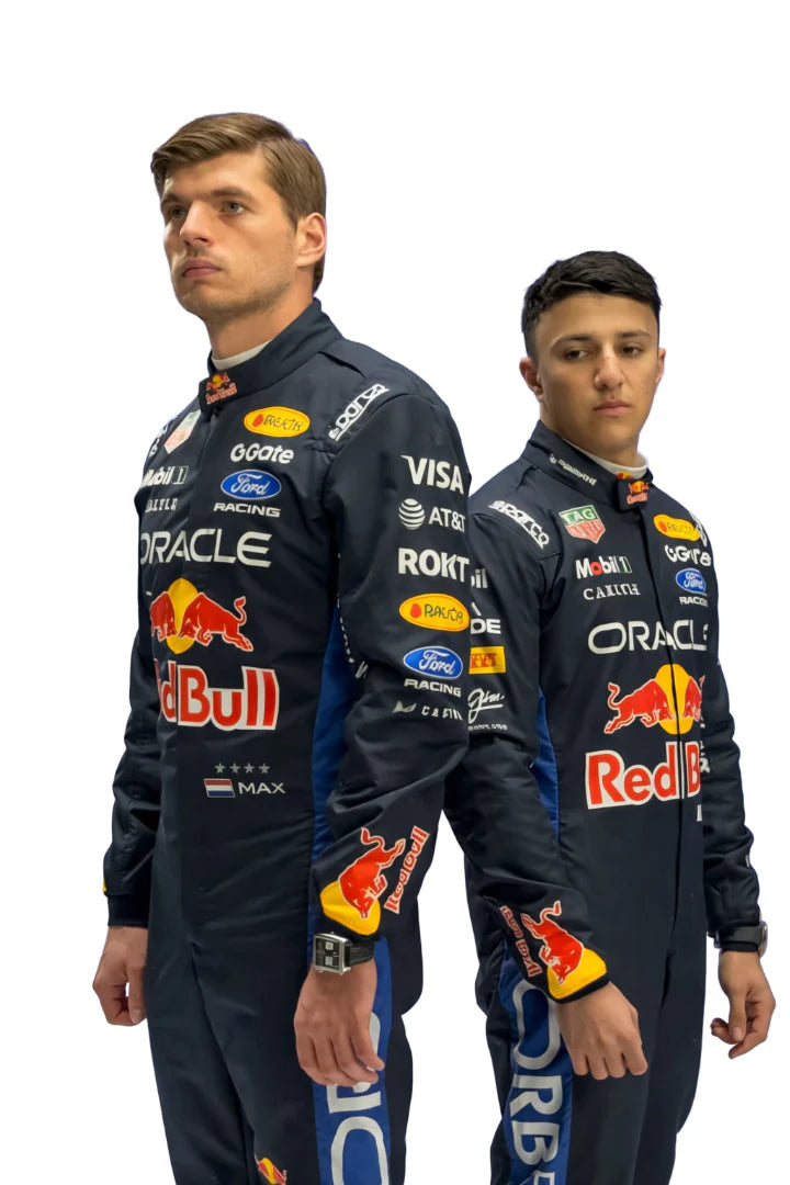 2026 F1 Racing Suit: Verstappen & Hadjar Red Bull Edition