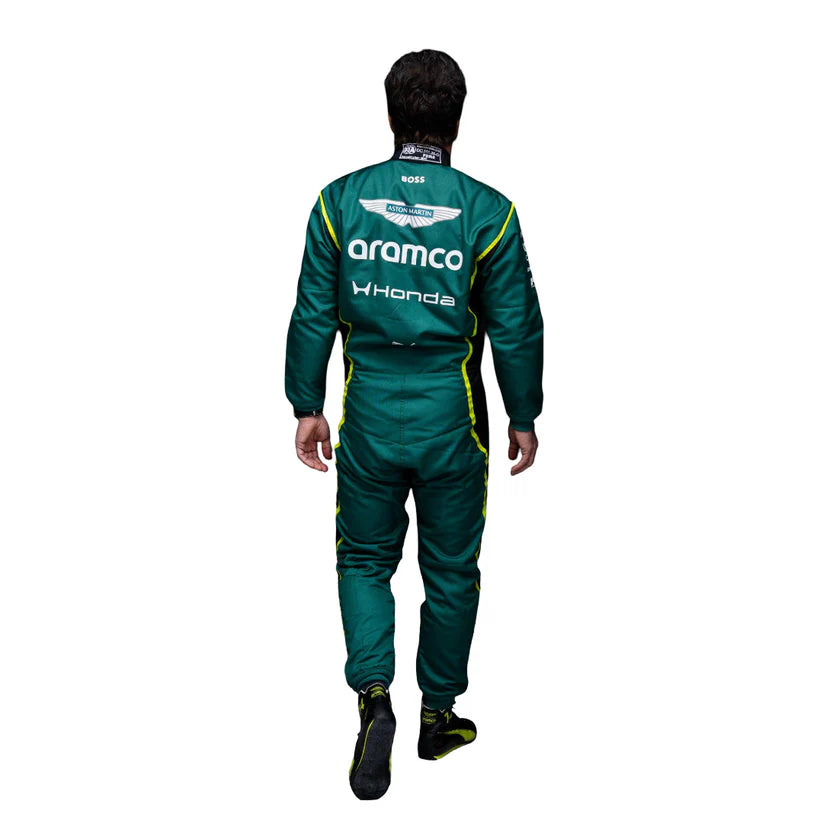 Official Style 2026 Aston Martin Aramco F1 Racing Suit – Alonso & Stroll Edition