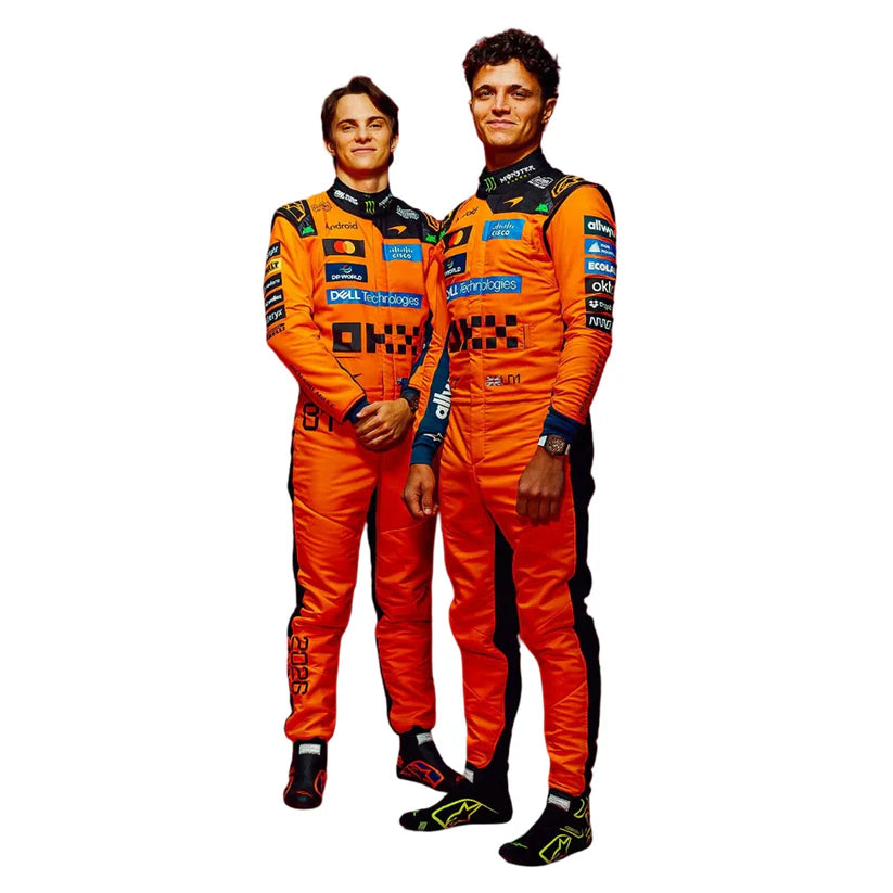 2026 Lando Norris & Oscar Piastri McLaren F1 Inspired Racing Suit