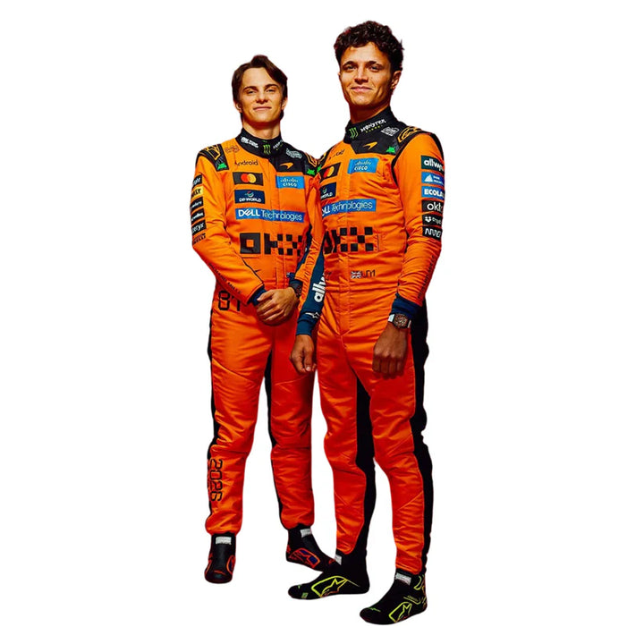 2026 Lando Norris & Oscar Piastri McLaren F1 Inspired Racing Suit