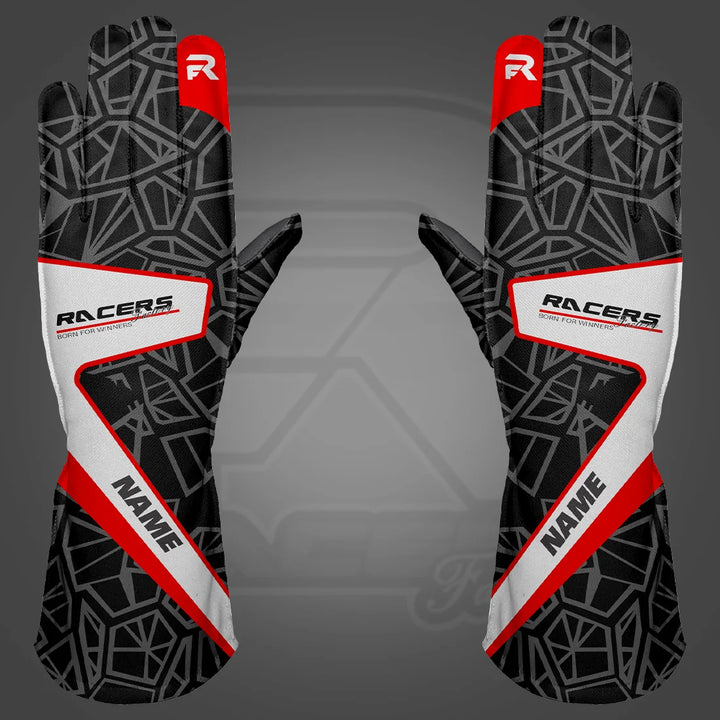 High Grip Kart Racing Gloves  Durable Performance for Karting & Sim