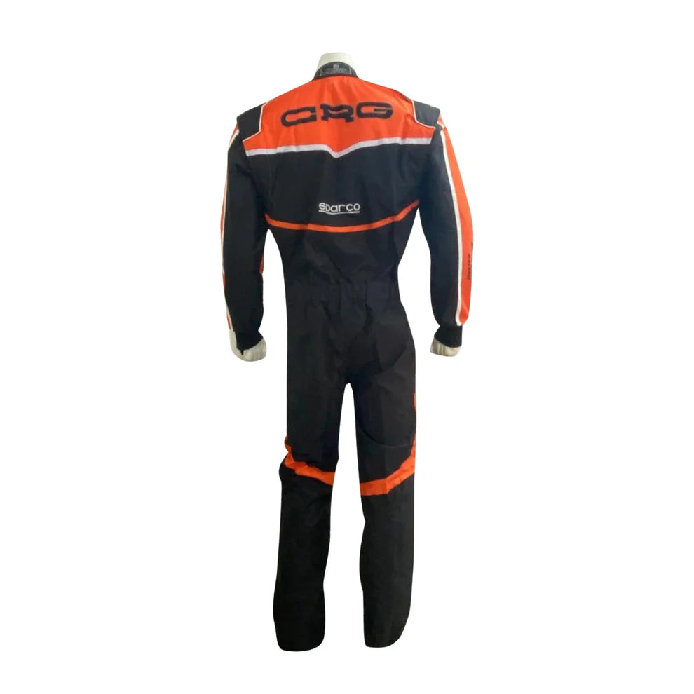 2022 CRG Inspired Go-Kart Racing Suit | Modern Neon & Black