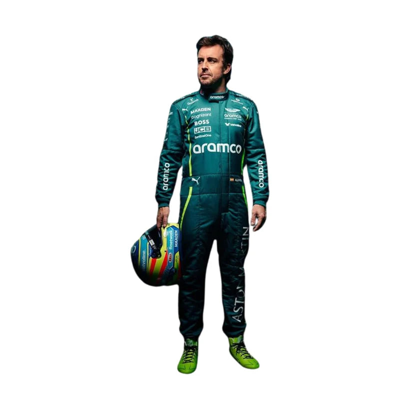 2025 Aston Martin Formula 1 Replica Suit Fernando Alonso Lance Stroll