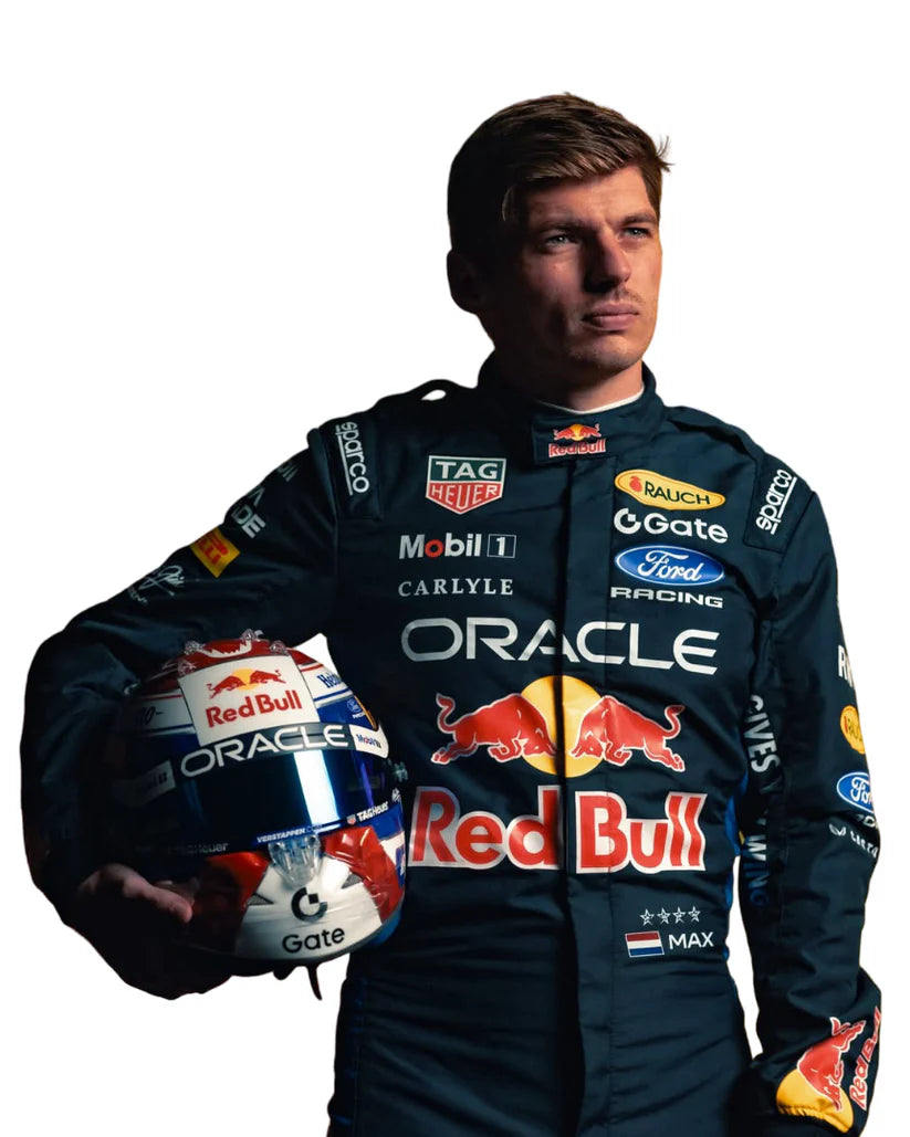 2026 F1 Racing Suit: Verstappen & Hadjar Red Bull Edition