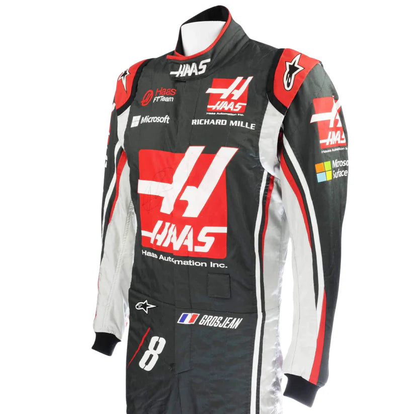 Romain Grosjean 2017 Formula 1 Replica Racing Suit