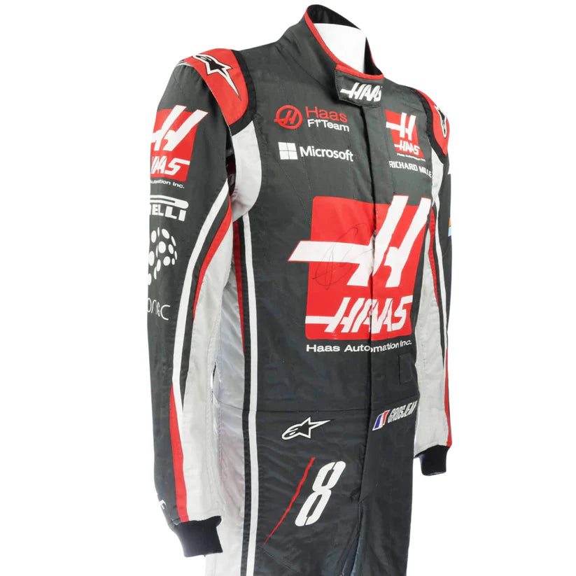 Romain Grosjean 2017 Formula 1 Replica Racing Suit