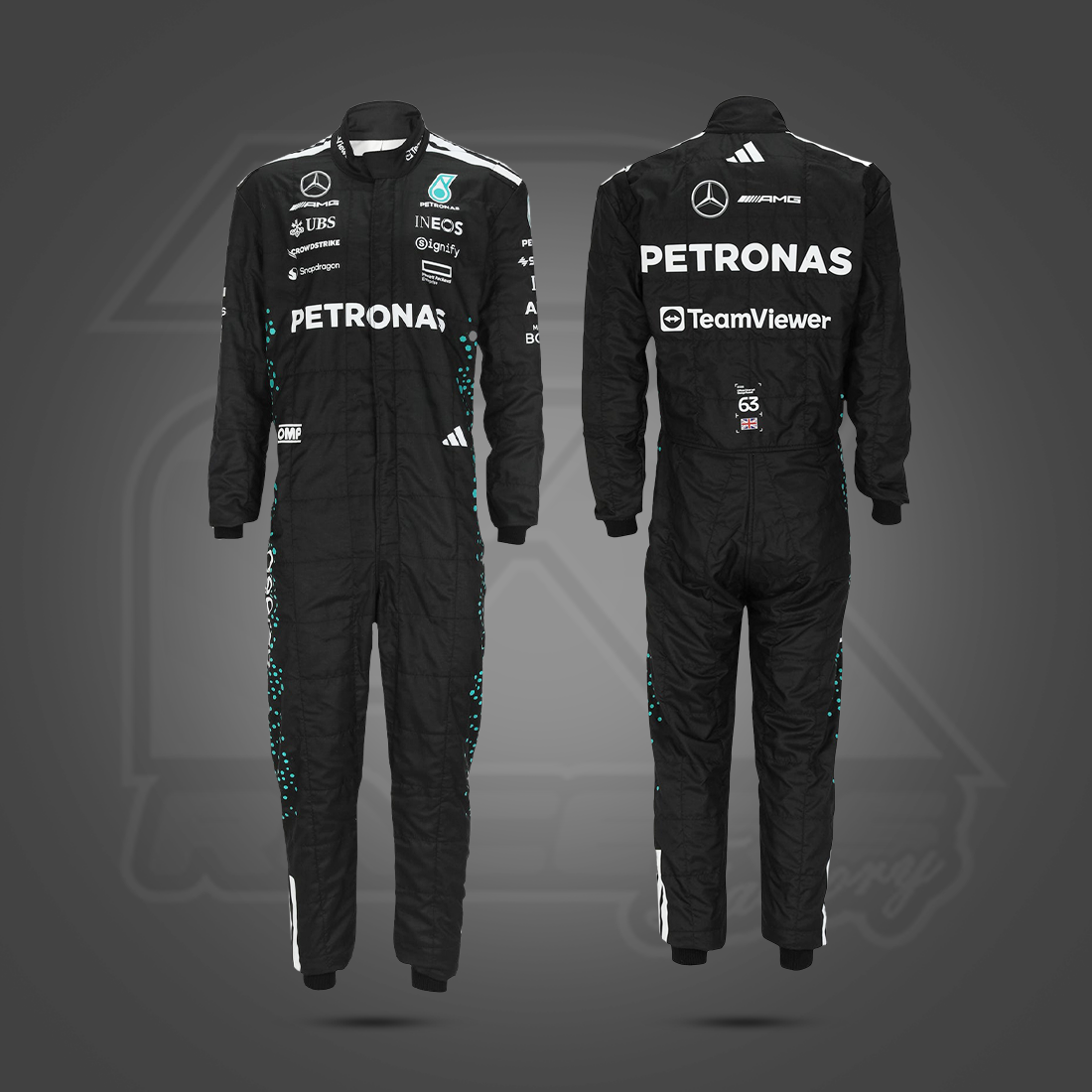 George Russell 2025 Inspired Karting Suit | GR63 Racing Edition