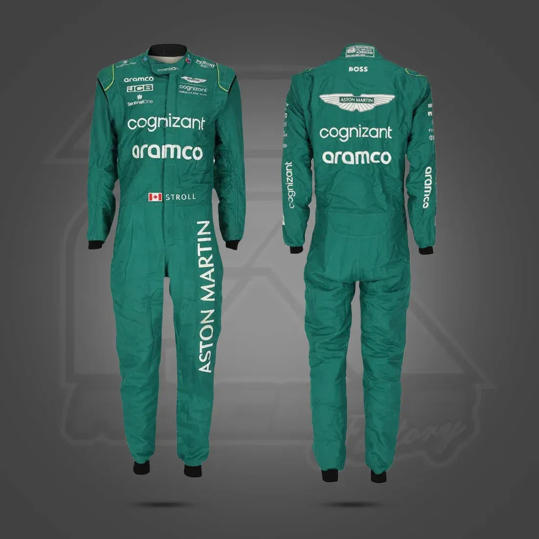Lance Stroll Popular Green Formula 1 Replica Racing Suit