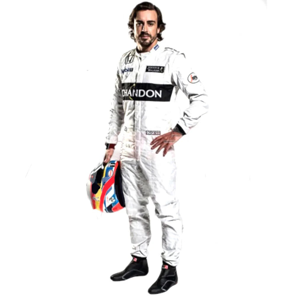 2016 Fernando Alonso McLaren F1 Team Race Suit