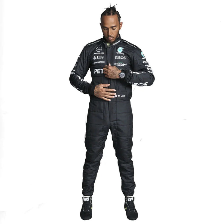 2023 Lewis Hamilton Mercedes-AMG Petronas F1 Team Replica Race Suit