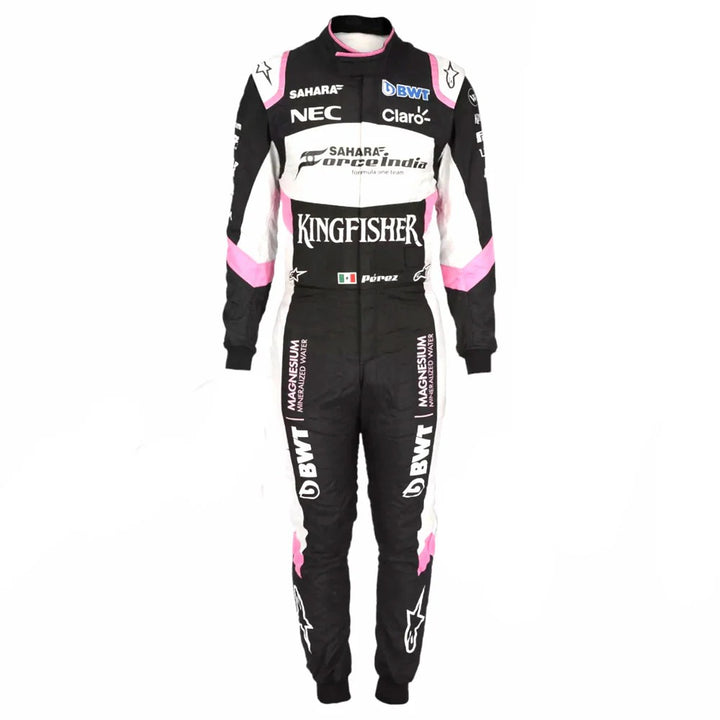 Sergio Pérez 2017 Sahara Force F1 Team Race Suit