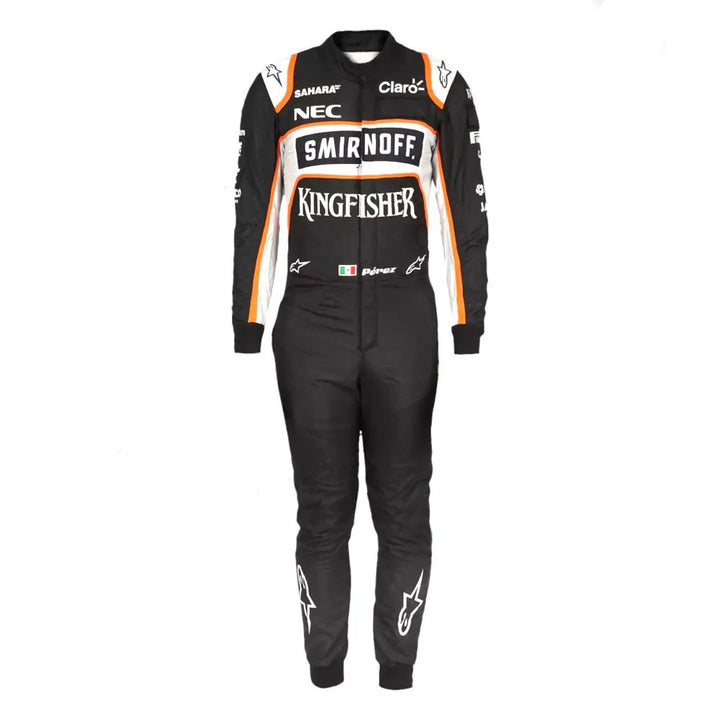2016 Sergio Perez Sahara Force F1 Team Race Suit