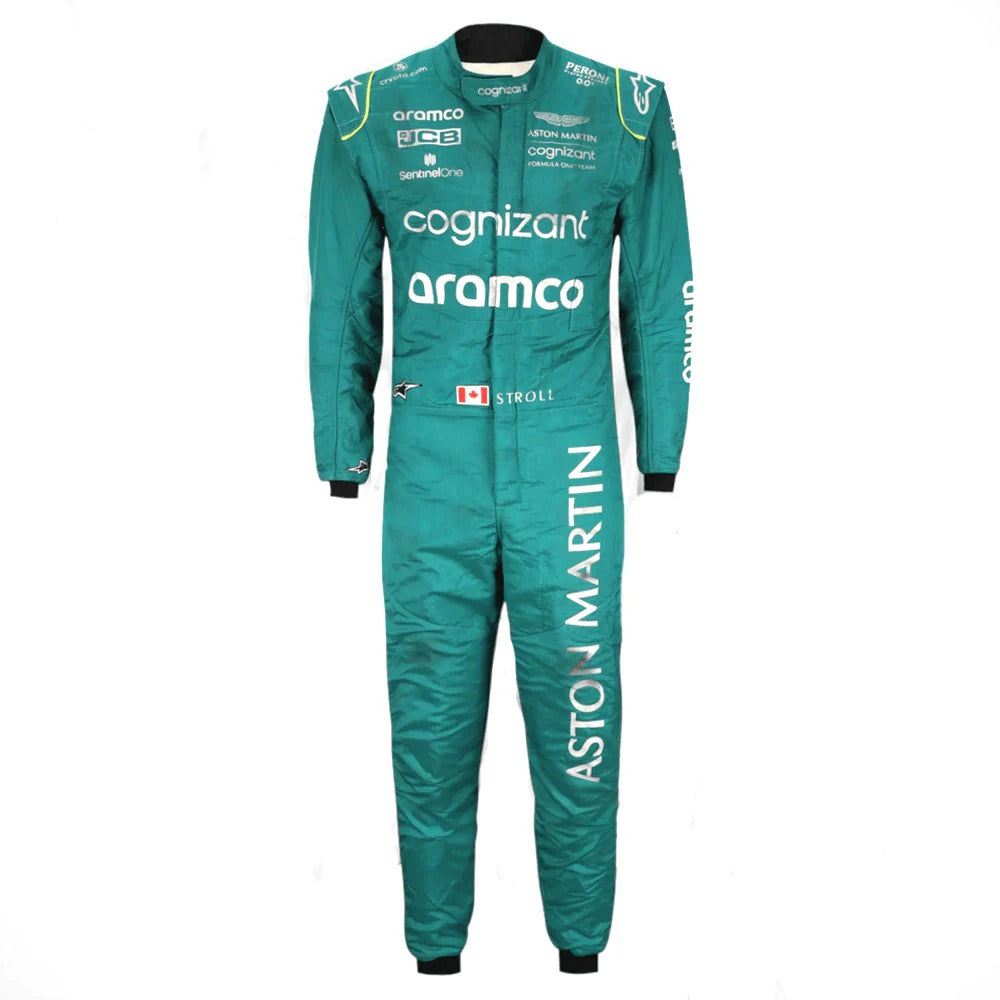 2022 LANCE STROLL ASTON MARTIN F1 RACE SUIT - CANADIAN GP
