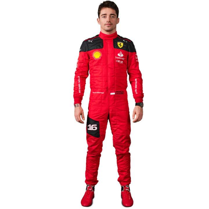Charles Leclerc Scuderia Ferrari Race Suit 2023