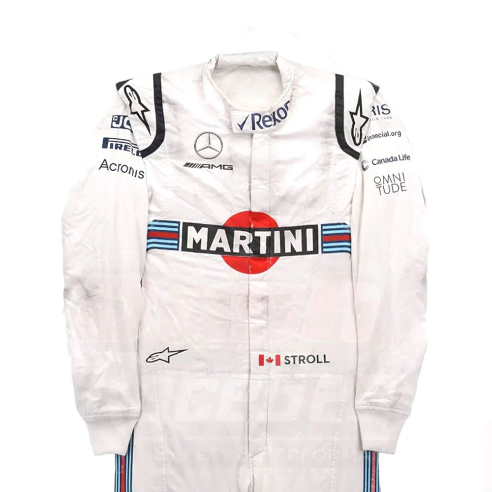 2018 Lance Stroll Williams Martini F1 Race Suit
