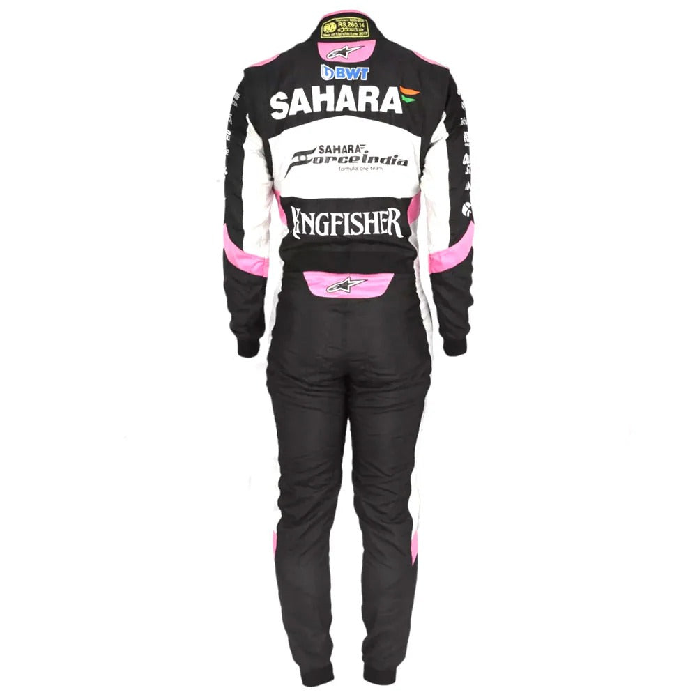 Sergio Perez 2018 Race Suit Sahara Force F1 Team