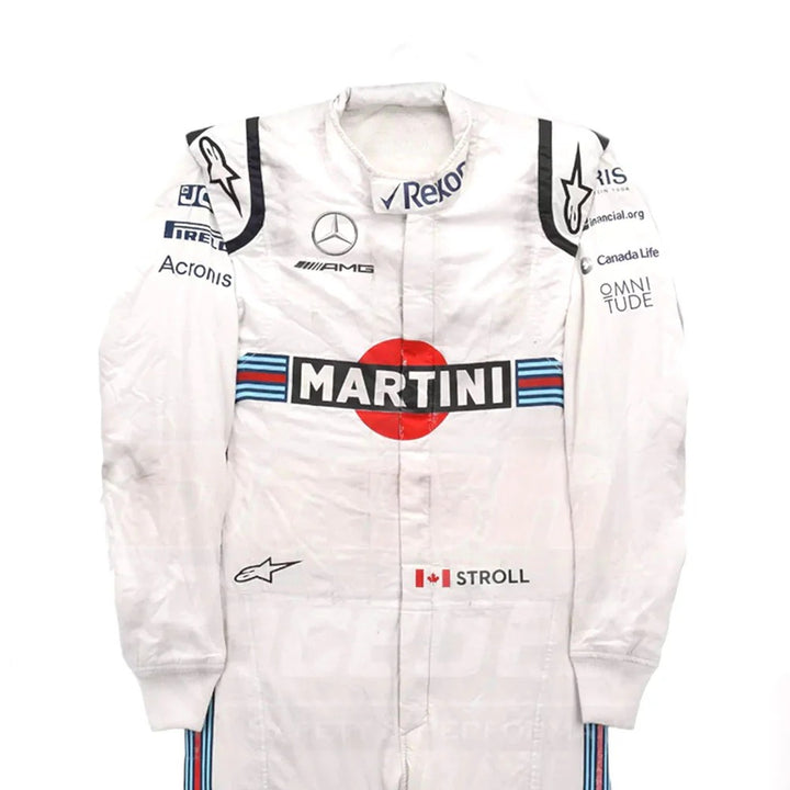 2018 Lance Stroll Williams Martini F1 Race Suit