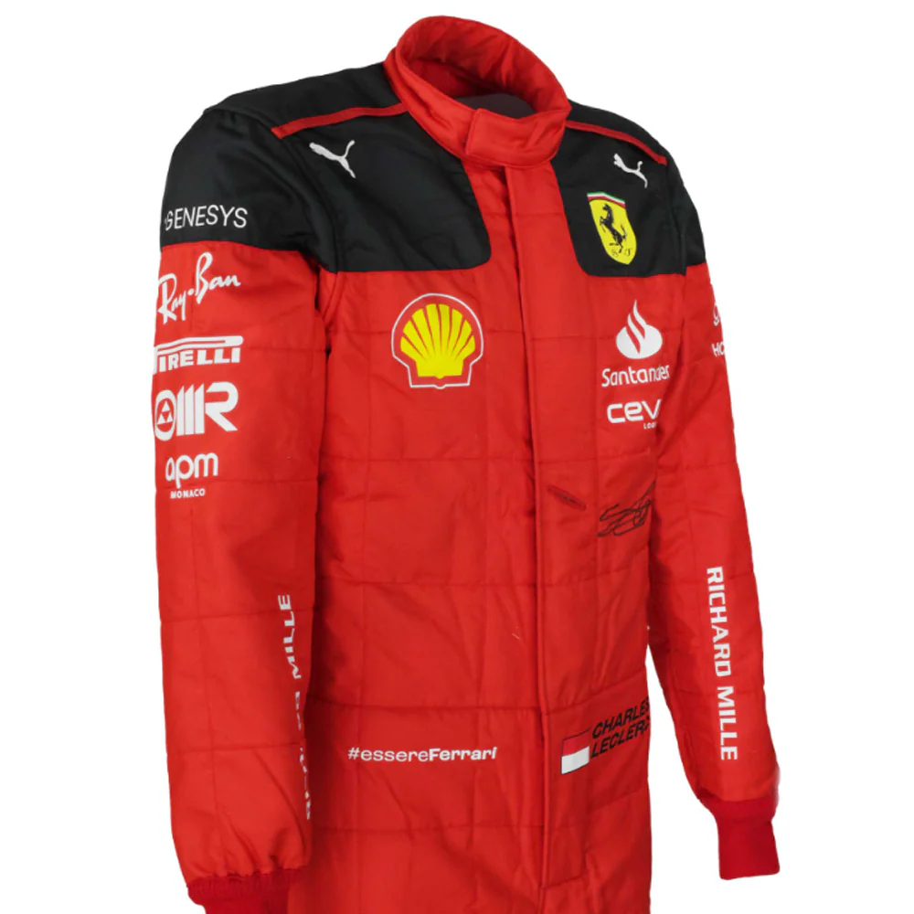 Charles Leclerc 2022 Season Inspired Karting Suit | CL16 Ferrari