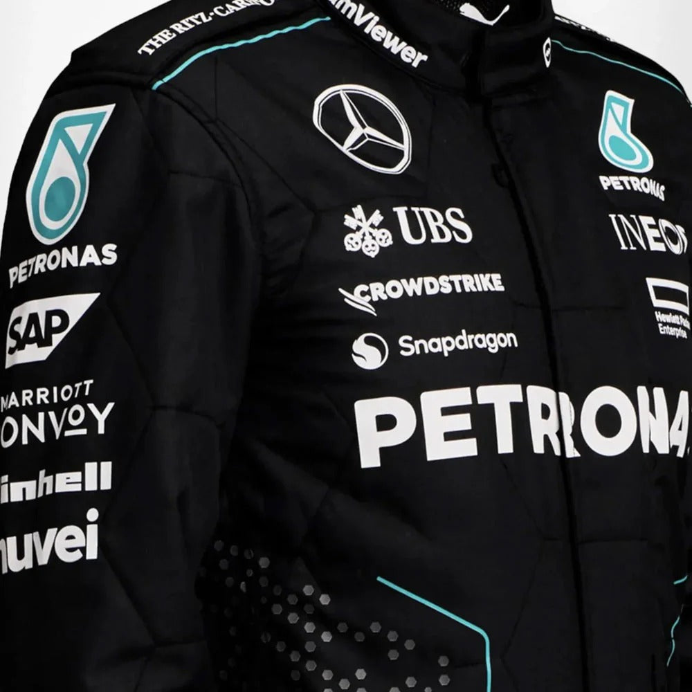 Lewis Hamilton 2023 Mercedes Inspired Suit | Black Edition LH44