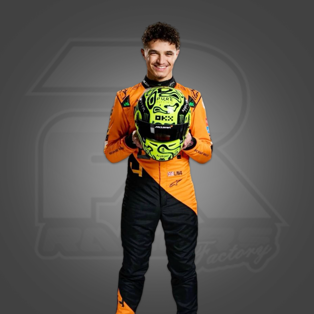 Lando Norris 2024 Inspired Karting Suit | Pro-Performance Racing Gear