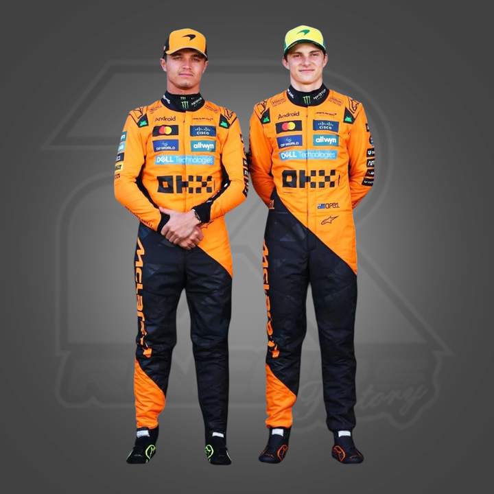 Lando Norris 2024 Inspired Karting Suit | Pro-Performance Racing Gear
