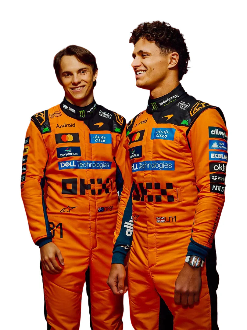 2026 Lando Norris & Oscar Piastri McLaren F1 Inspired Racing Suit