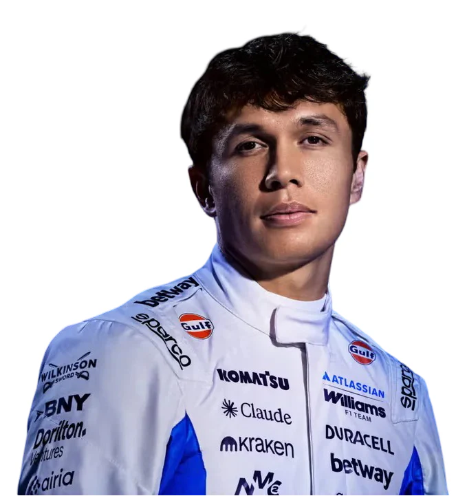 2026 Williams Racing Formula 1 Replica Suit Carlos Sainz Jr Alex Albon Luke Browning